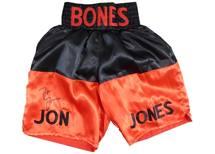JON "BONES" JONES HAND-SIGNED TRUNKS