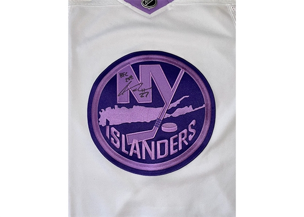 ANDERS LEE SIGNED 25th ANNIVERSARY HFC JERSEY
